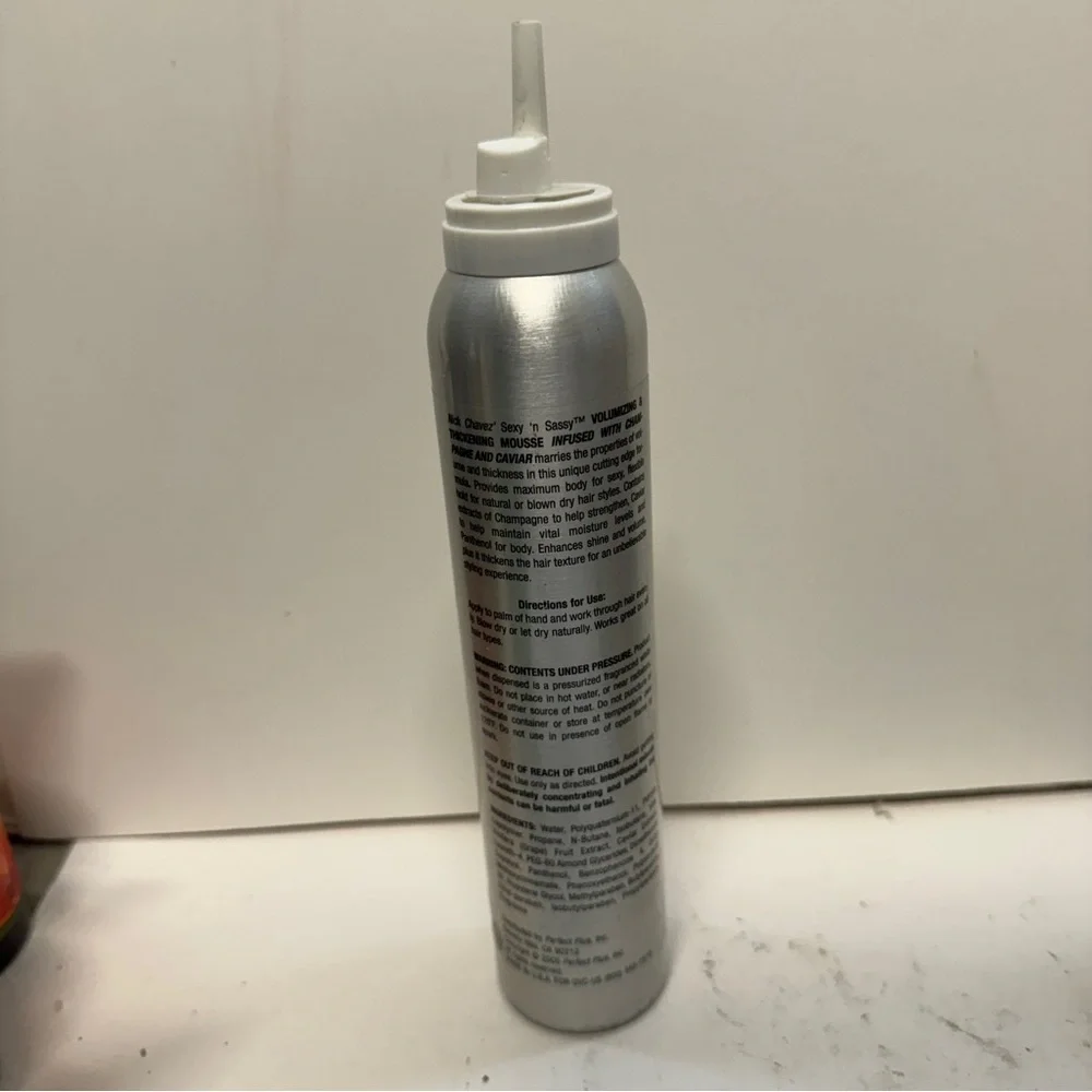 Nick Chavez Sexy N Sassy Volumzing Thickening Mousse 7 OZ